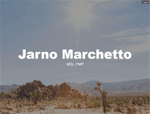 Tablet Screenshot of jarnomarchetto.com